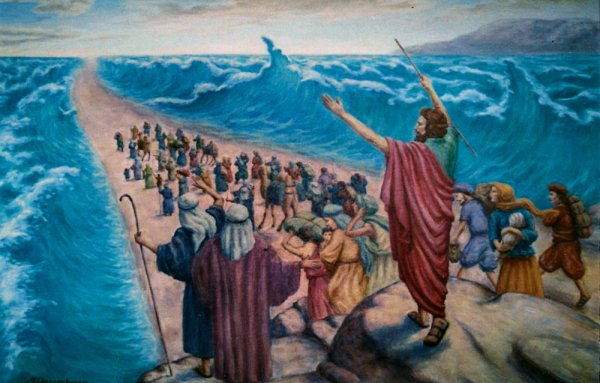 Пророк Моисей и Чермное море