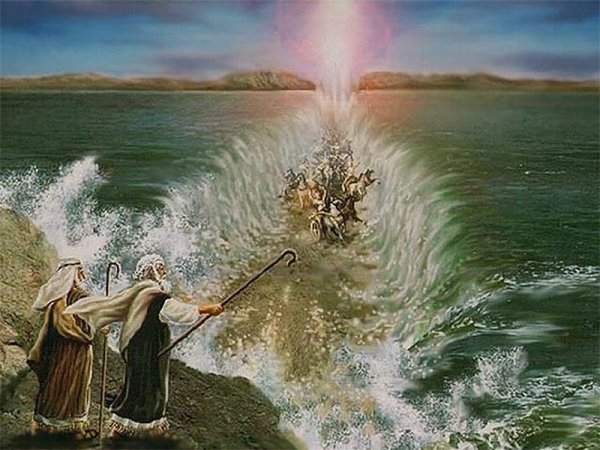 Моисей через Чермное море