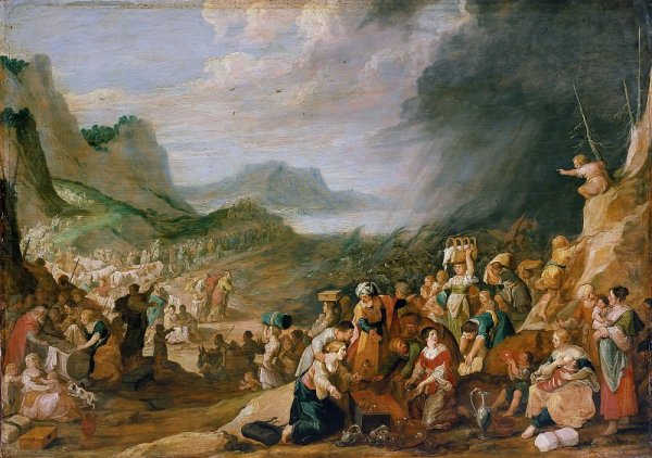 Какое море раскрыл Моисей