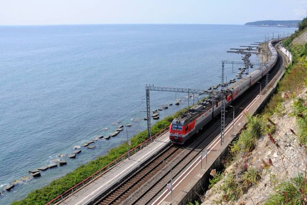 Поезд на море