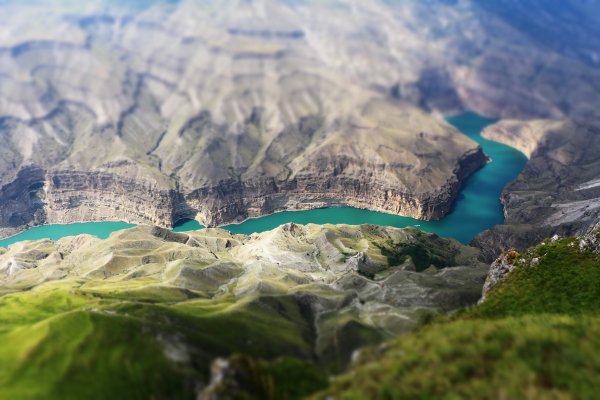 Сулакский каньон в Дагестане