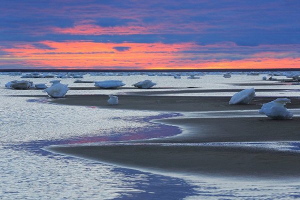 Арктика море Лаптевых