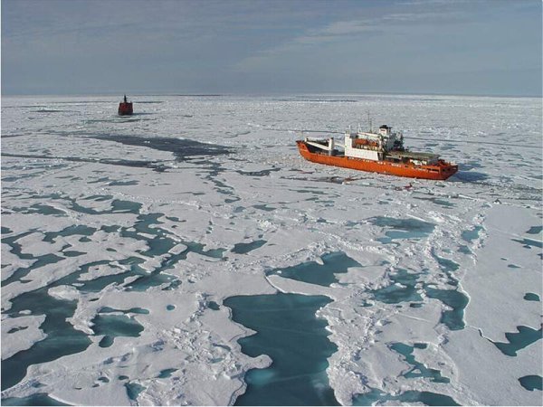 Ушканьи острова зимой