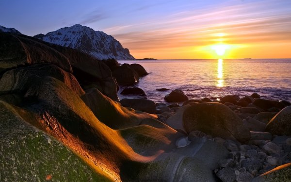 Море и горы на рабочий стол