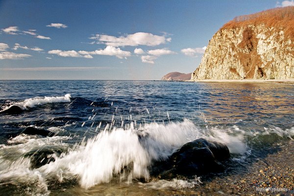 Охотское море и японское море