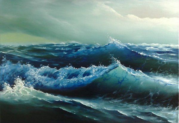 Художник Лим Сергей море маринист