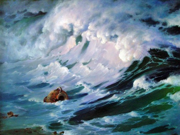 Маринист Георгий Дмитриев