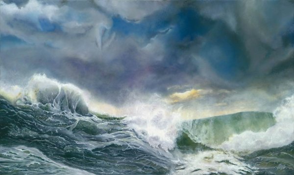 Айвазовский шторм море волны