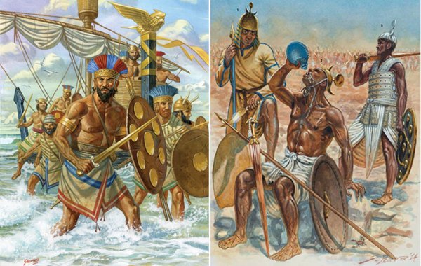 Филистимляне Египет