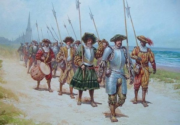 Швейцарская пехота и Ландскнехты