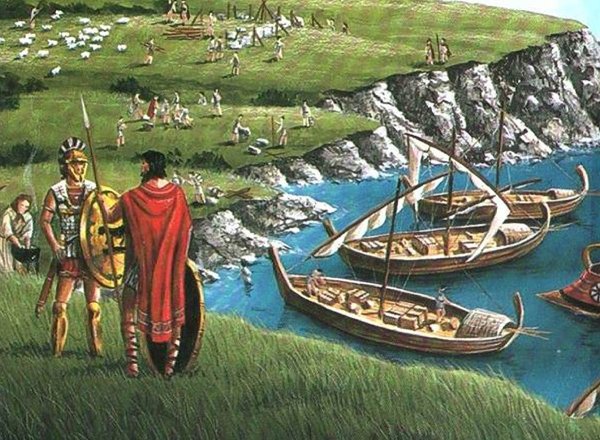 Великая колонизация древней Греции