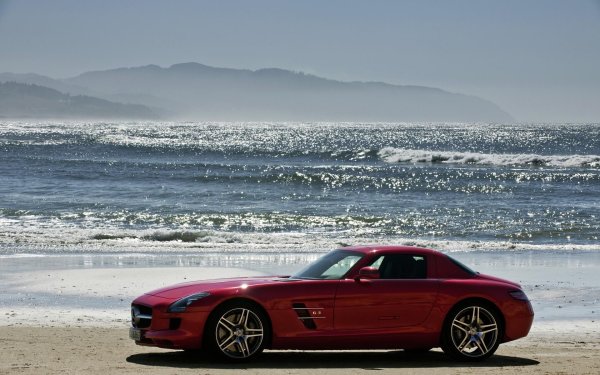 2011 Mercedes-Benz SLS AMG Red