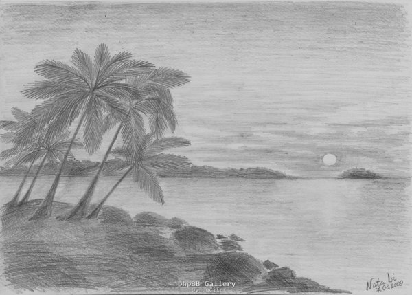 Море набросок