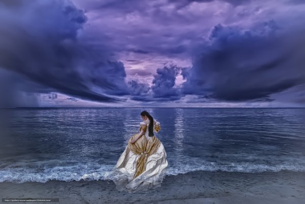 Девушка и океан