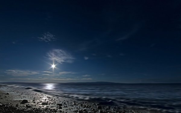 Ночной пляж