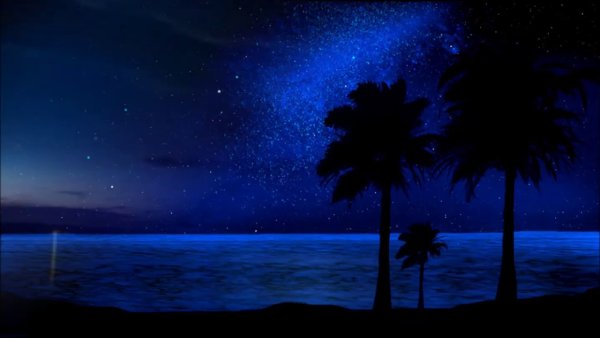 Луна и море