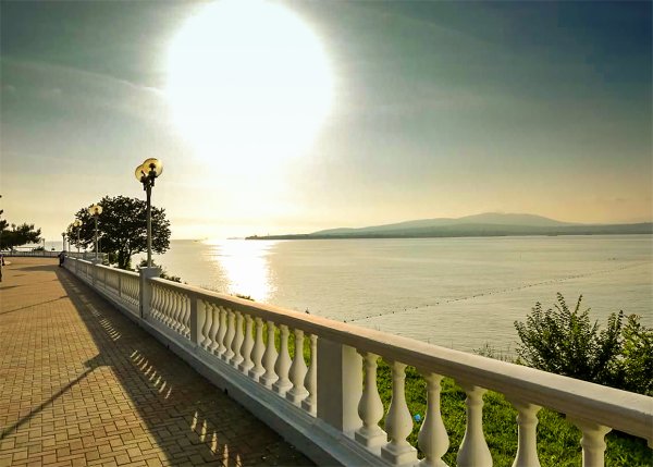 Набережная на круче Геленджик