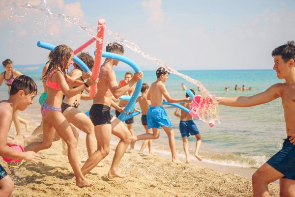 Замки из песка для детей