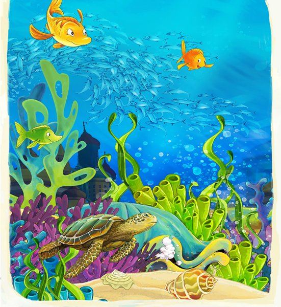 Подводный мир для дошкольников