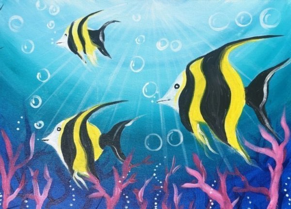 Картина Морское дно для детей