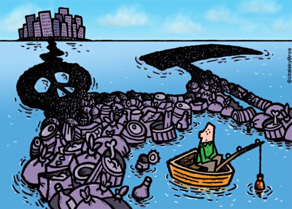 Плакат не загрязняйте воду