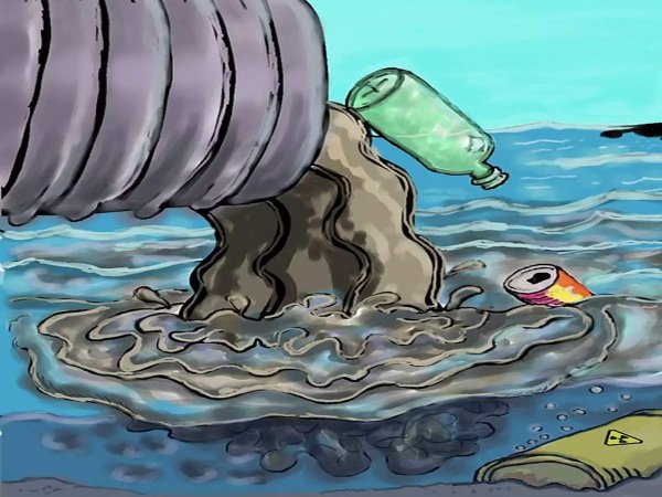 Плакат охрана воды