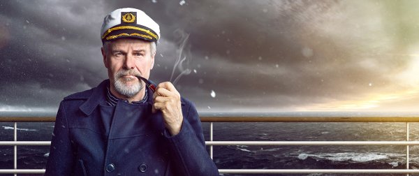 Моряк с трубкой