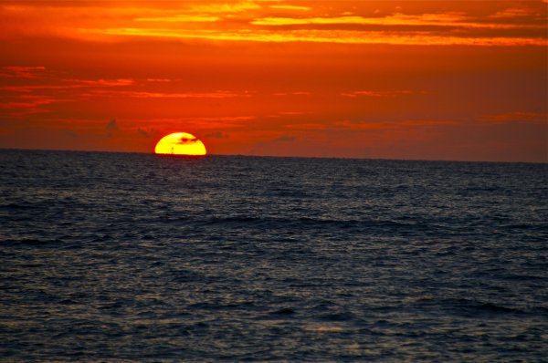 Атлантический океан рассвет