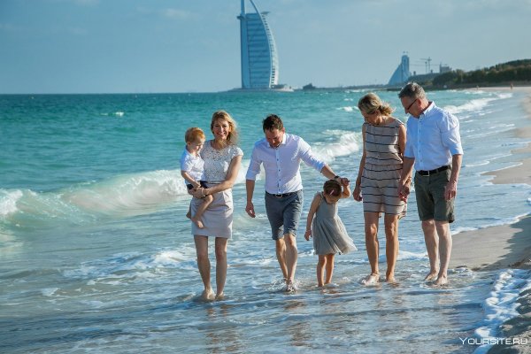 Путешествие на море с семьей