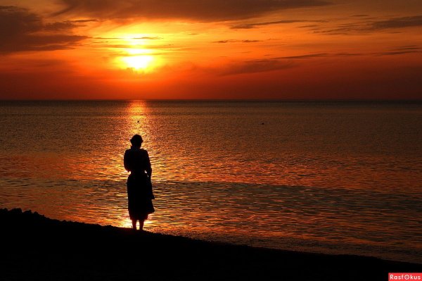 Закат одиночество