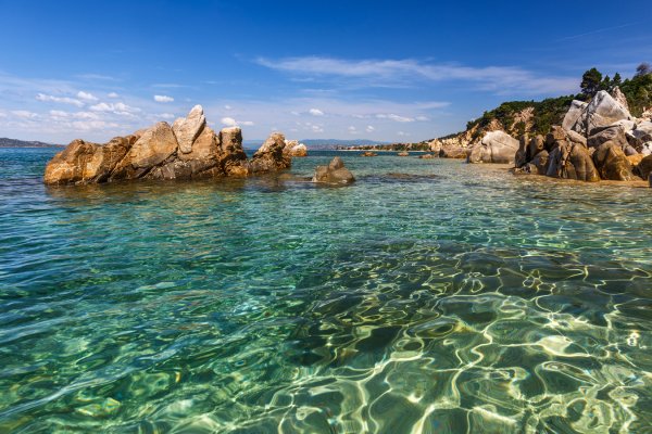 Лазурное море