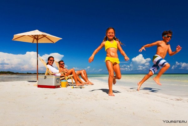 Пляж море люди