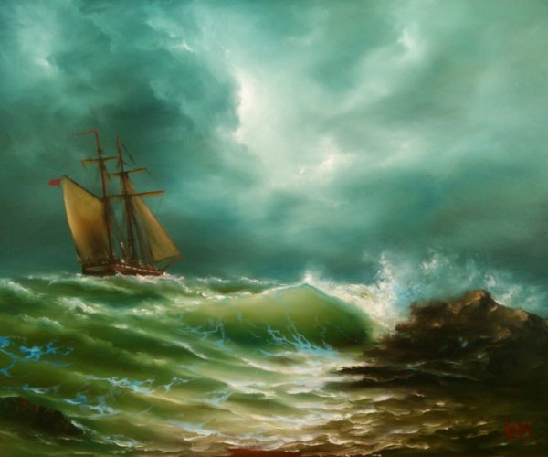 Дмитриев Георгий бурное море