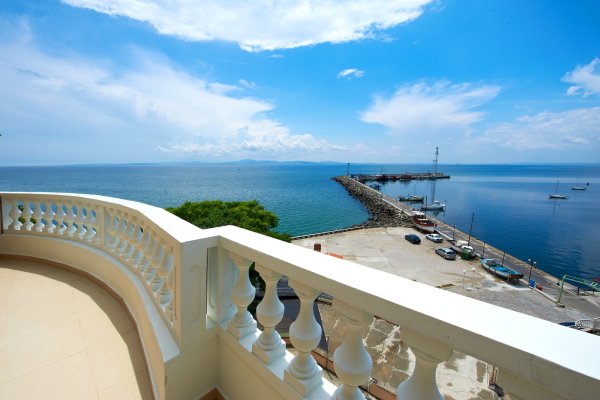Вид на море с балкона