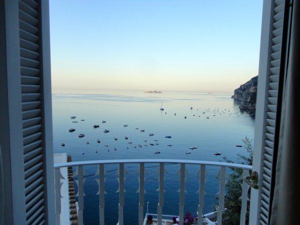 Красивый вид с балкона