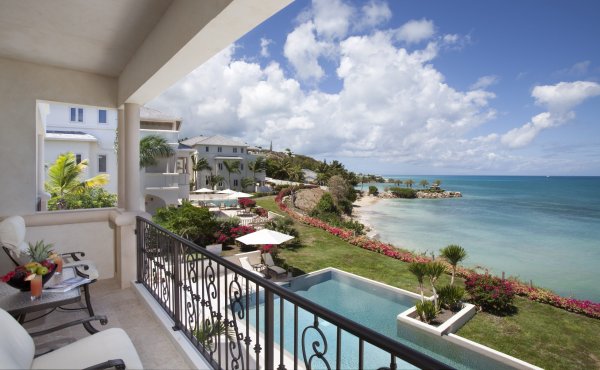 Вид на море с балкона