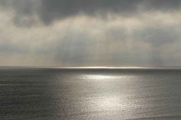 Море в серых тонах