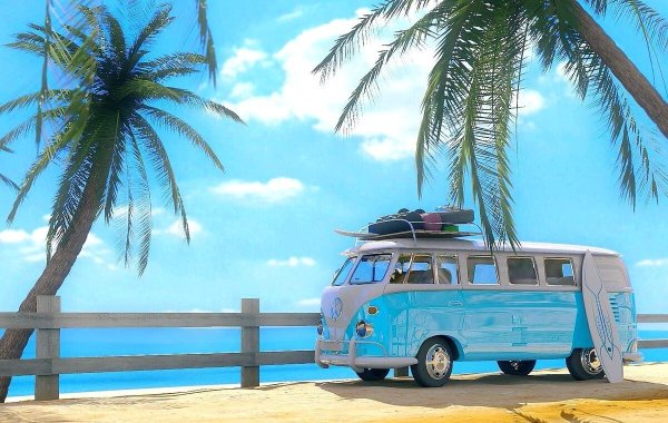 Volkswagen Transporter t1 серфинг