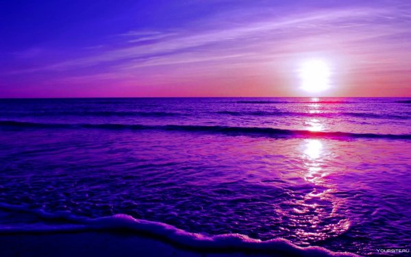 Самый красивый закат на море