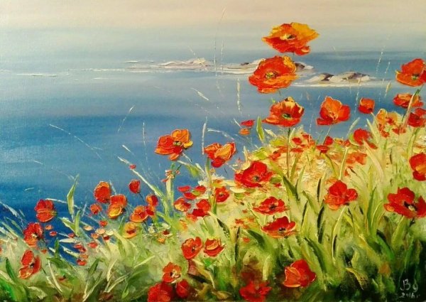 Пленэр маки