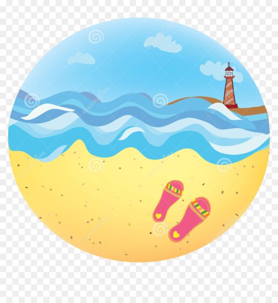 Векторные море в круге