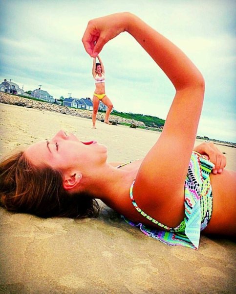 Необычные фотосессии на пляже