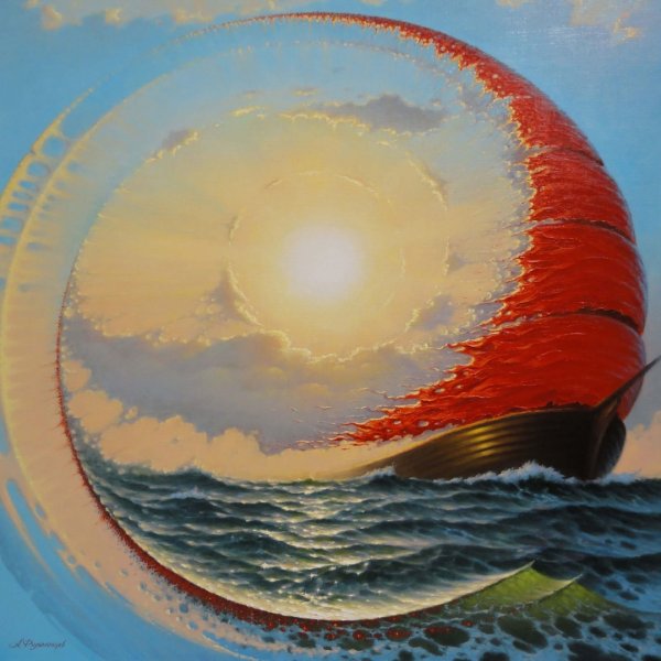 Алые паруса живопись