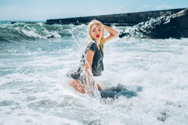 Фотосессия на море