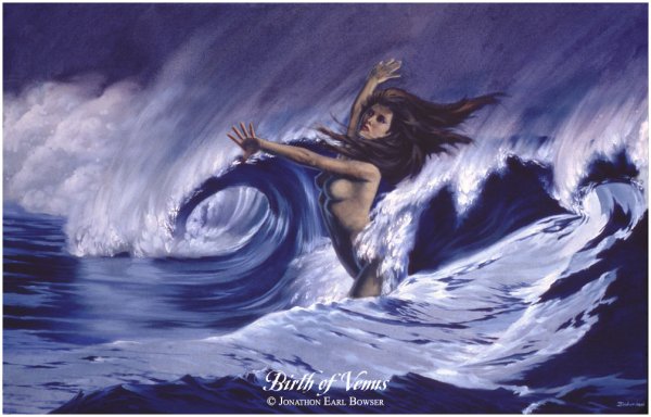 Амфитрита богиня моря женщина