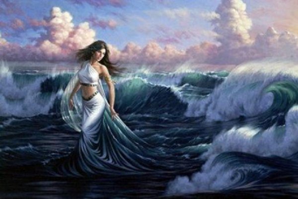 Греческая богиня Амфитрита