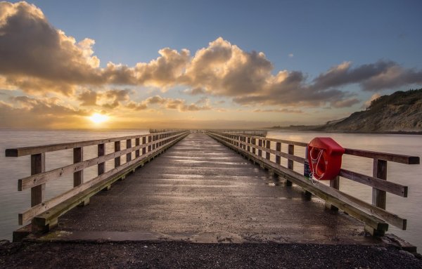 Мост рассвет