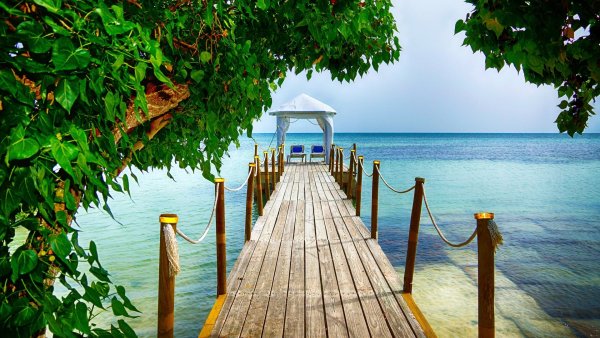 Парадиз остров Карибского моря