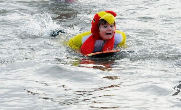 Смешное плавание