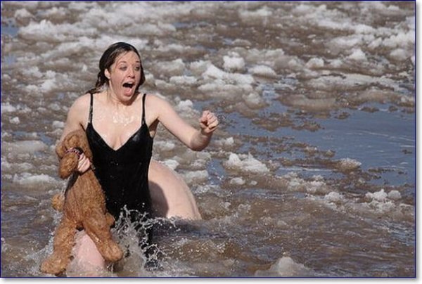 Моржевание прикол